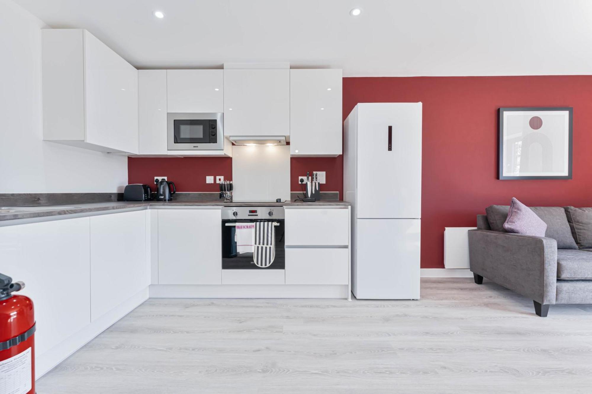 Stayzeni, Hardwick House Derby Smart 1 Bed Flat Exterior photo