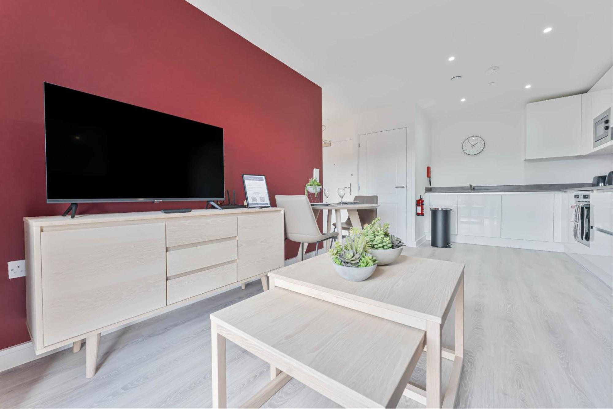 Stayzeni, Hardwick House Derby Smart 1 Bed Flat Exterior photo