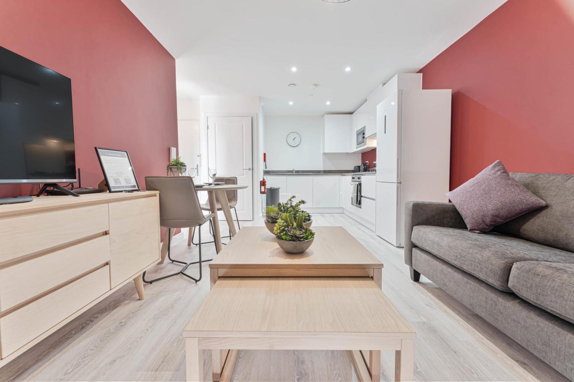 Stayzeni, Hardwick House Derby Smart 1 Bed Flat Exterior photo